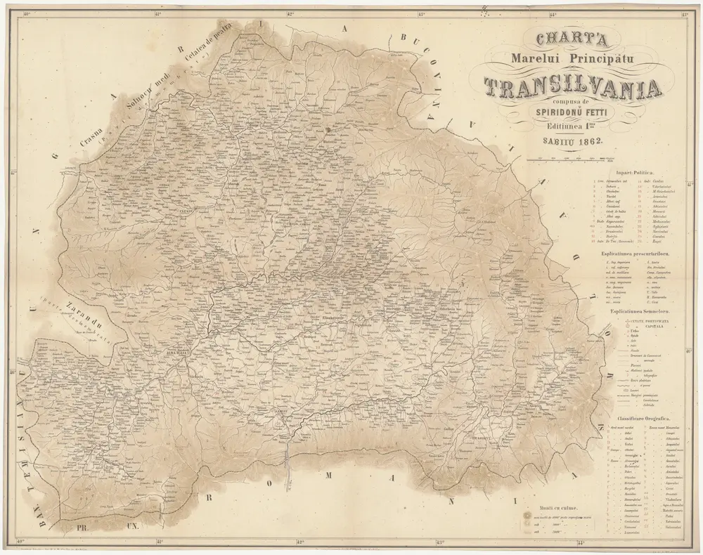 Charta marelui principatu Transilvania