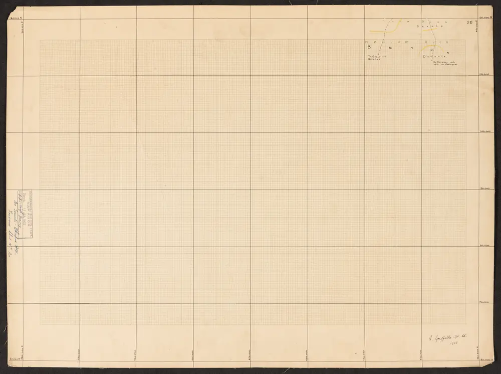 British Somaliland - Ethiopia Boundary Commission 1932.' 'Field Traverse Sheets. Scale 1/125,000' - War Office ledger