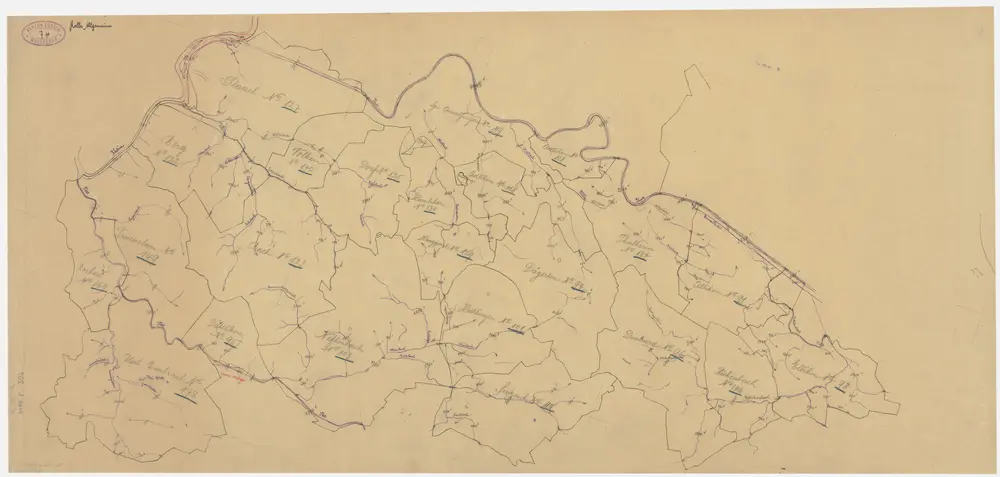 Gewässergebiete des Kantons Zürich; Situationspläne: Adlikon, Altikon, Berg, Buch, Dägerlen, Dättlikon, Dinhard, Dorf, Ellikon, Flaach, Freienstein, Andelfingen, Henggart, Hettlingen, Humlikon, Freienstein, Neftenbach, Unterembrach, Rickenbach, Rorbas, Seuzach, Thalheim an der Thur, Volken