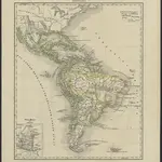 [Historisch-geographischer Atlas zu den allgemeinen Geschichtswerken von C. v. Rotteck, Pölitz u. Becker] : Die vormaligen Spanische und Portugisischen Besitzungen un America und die daraus entstandenen neuen Staaten