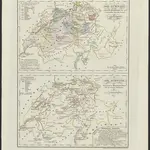 [Historisch-geographischer Atlas zu den allgemeinen Geschichtswerken von C. v. Rotteck, Pölitz u. Becker] : Die Schweiz von den ersten Freiheitskâmpfen bis zur Französischen Invasion von 1798