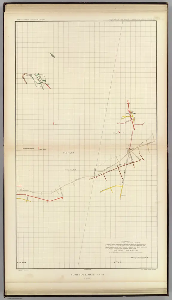 Comstock Mine Maps. Number I.