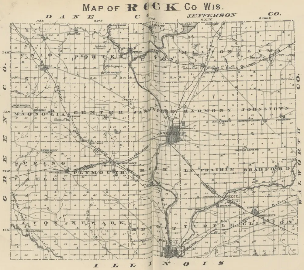 The History of Rock County, Wisconsin ... also History of Wisconsin [by C. W. Butterfield] ... Illustrated