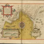 mapa z atlasu "Atlas Sive Cosmographicae Meditationes De Fabrica Mvndi Et Fabricati Figvra. Denuo auctos"