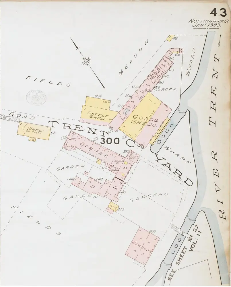 Insurance Plan of Nottingham Vol. III: sheet 43-2