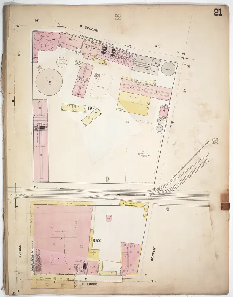 A. Whipple & Co.'s insurance map of St. Louis, Mo