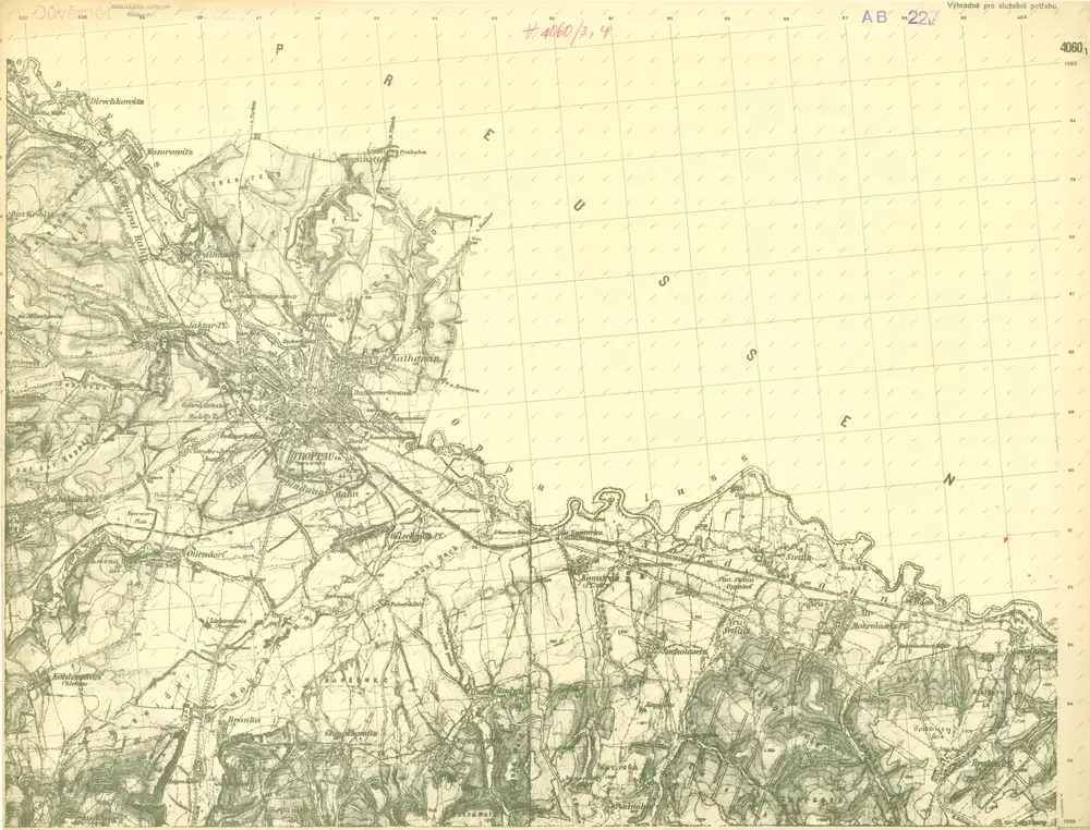 III. vojenské mapování 4060/1