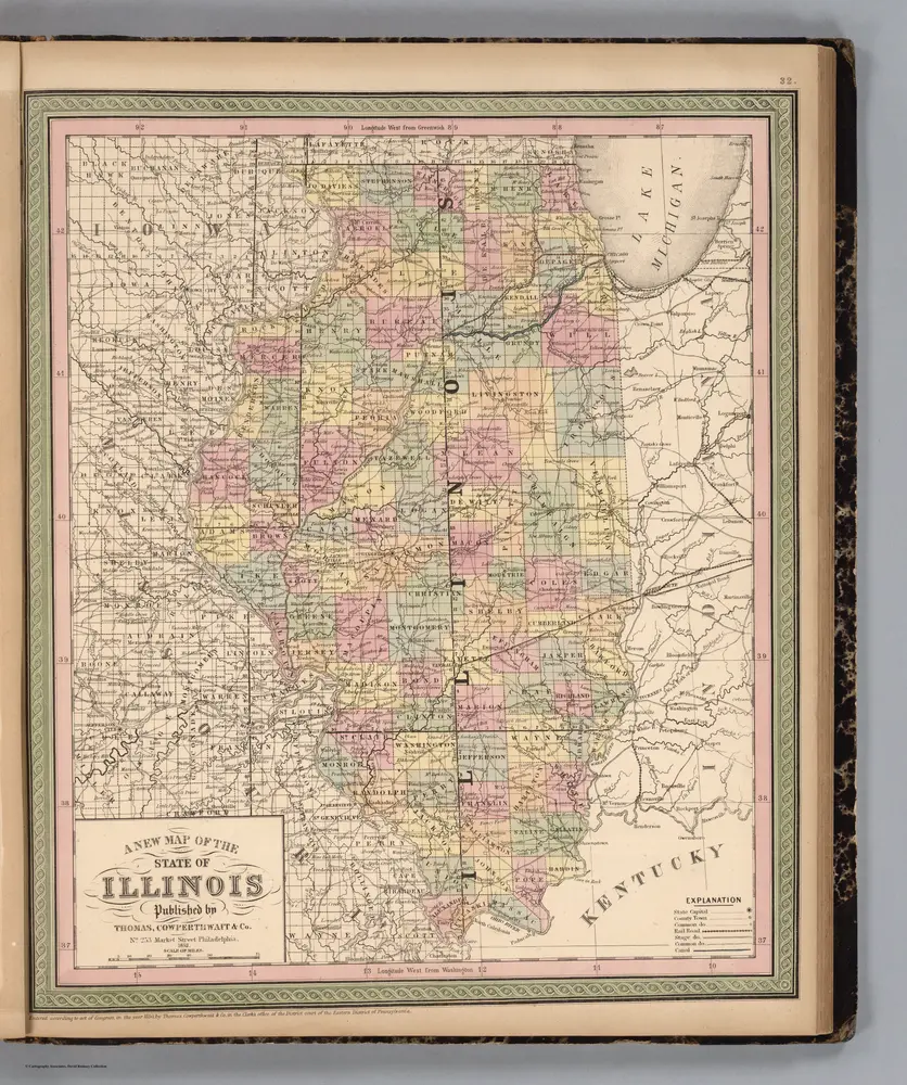 A New Map of the State of Illinois