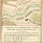 Übergang Der Kaiserlichen Armee Über Die Donau Bei Benzova Den. XV. Juni. M.DCC.XVII: Unter Den Commandos Des Prinzen Eugenius