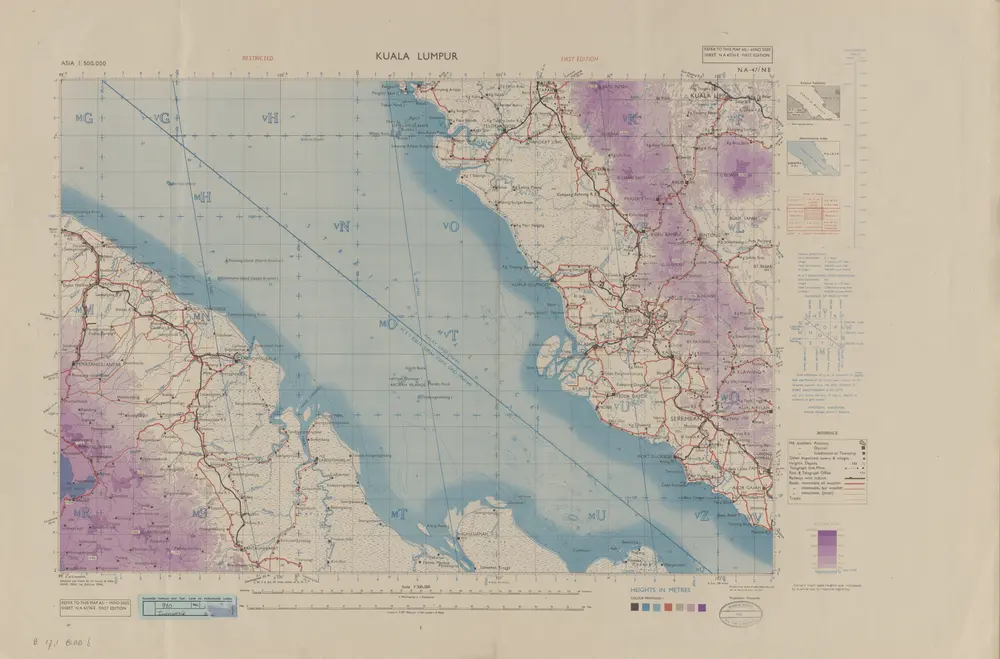 Kuala Lumpur / Survey of India