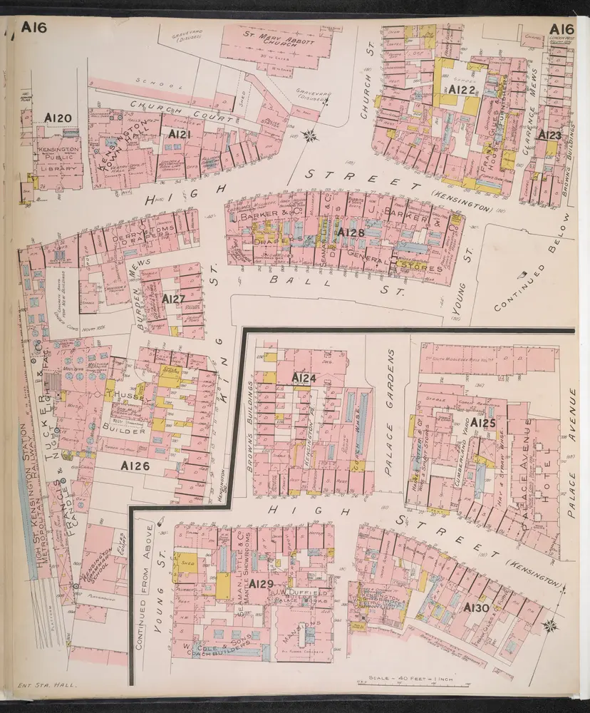 Insurance Plan of London West Vol. A: sheet 16