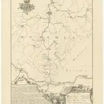 Carte geographique de la nouvelle communication entre le Danube & la Moldau