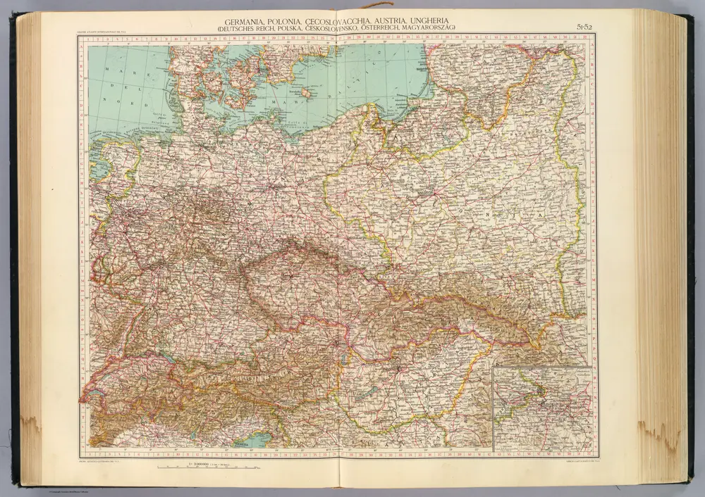 51-52. Germania, Polonia, Cecoslovacchia, Austria, Ungheria.