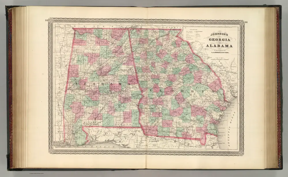 Georgia and Alabama.