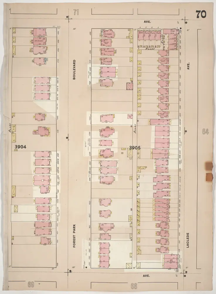 A. Whipple & Co.'s insurance map of St. Louis, Mo