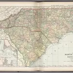 Map of North Carolina and South Carolina. 89