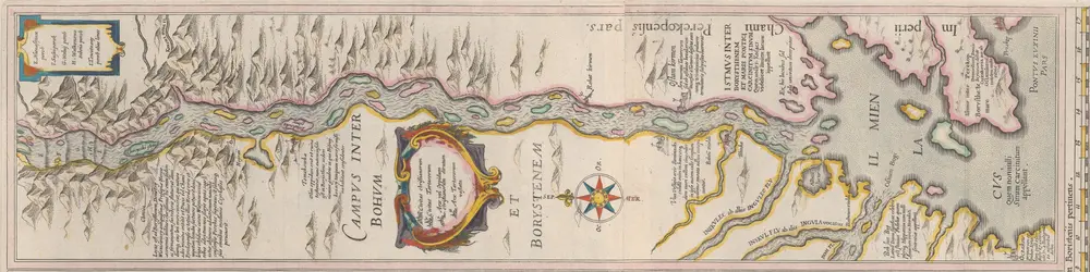 Campus Inter Bohum et Borystenem [und] Campus Inter Bohum & Borystenem [Karte, Teil 2], in: Theatrum orbis terrarum, sive, Atlas novus, Bd. 1, S. 93.