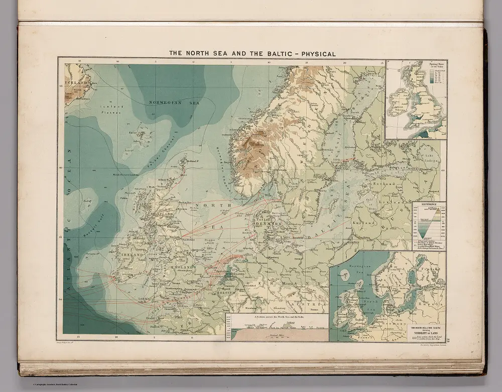 The North Sea and the Baltic - Physical