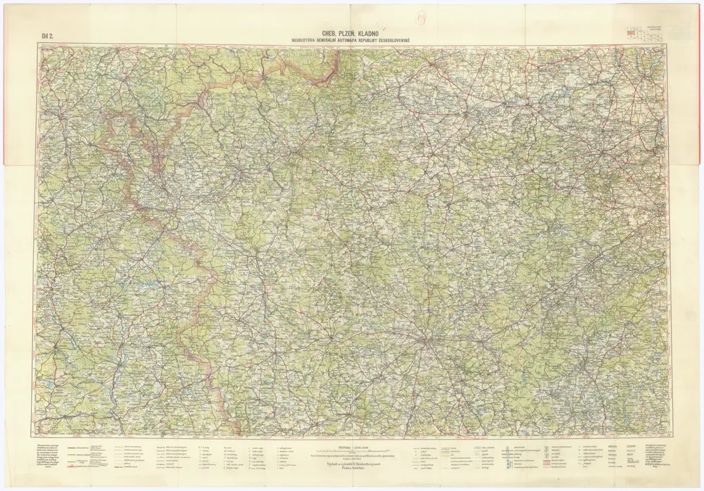 Neubertova generální automapa Republiky československé