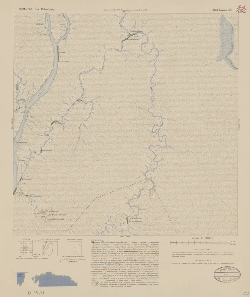 [Seboeboes] / opgenomen [door den Topographischen Dienst] in 1915-1916