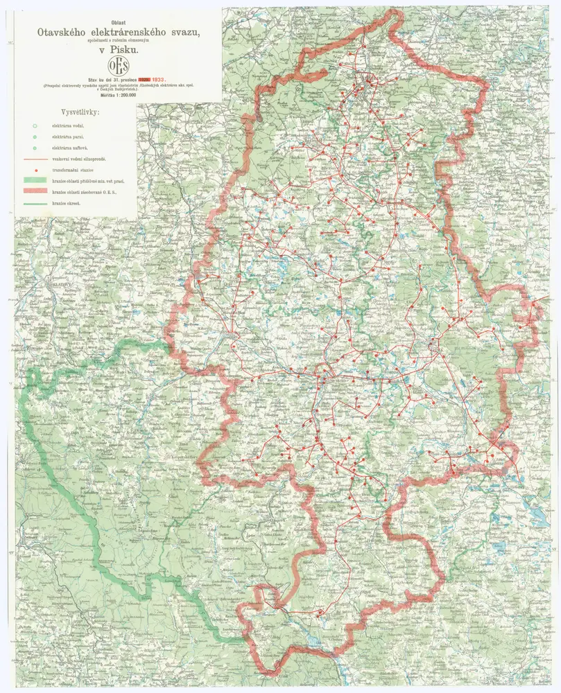 Oblast Otavského elektrárenského svazu