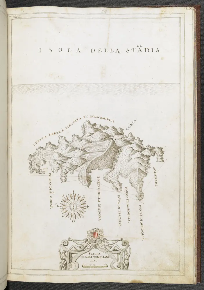 [Untitled manuscript atlas of Crete by Francesco Basilicata in 1612].