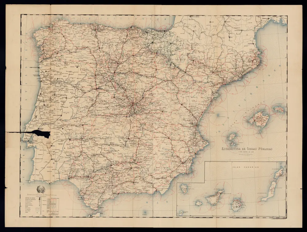 Estadística de las obras públicas de España