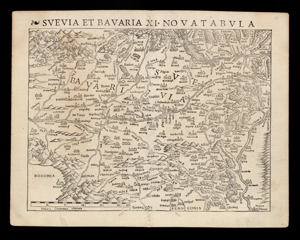 Svevia et Bavaria XI nova tabvla