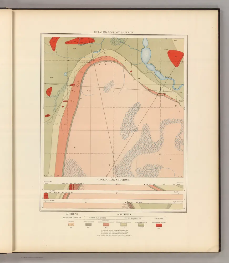 Detailed Geology Sheet VII.