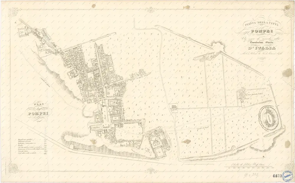 Plan de Pompei