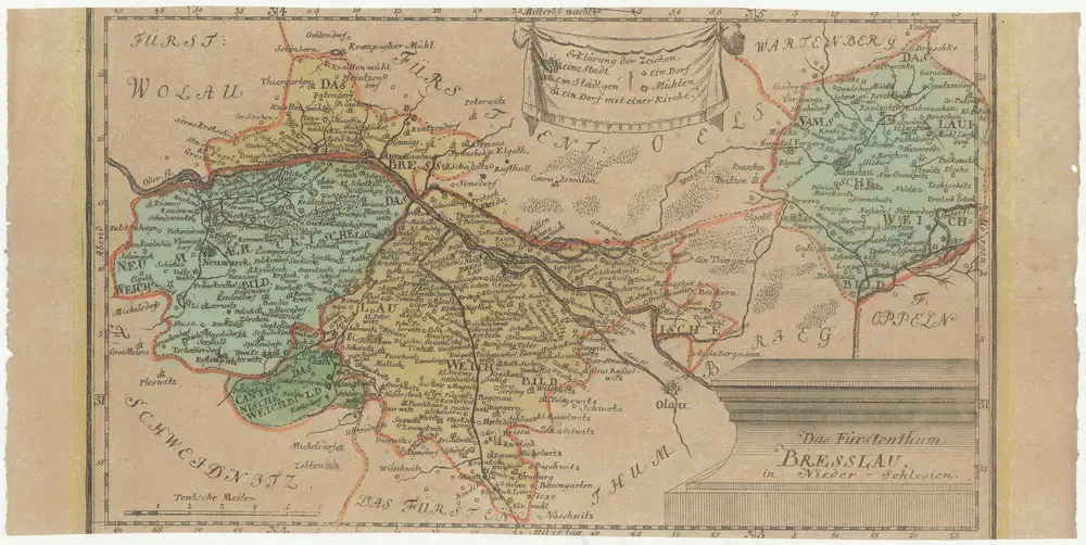 Das Fürstenthum Bresslau in Nieder-Schlesien