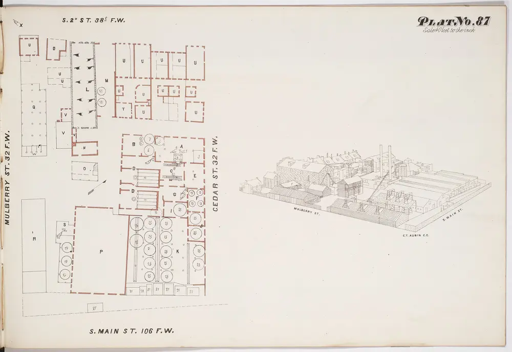 A. Whipple & Co.'s insurance map of St. Louis, Mo