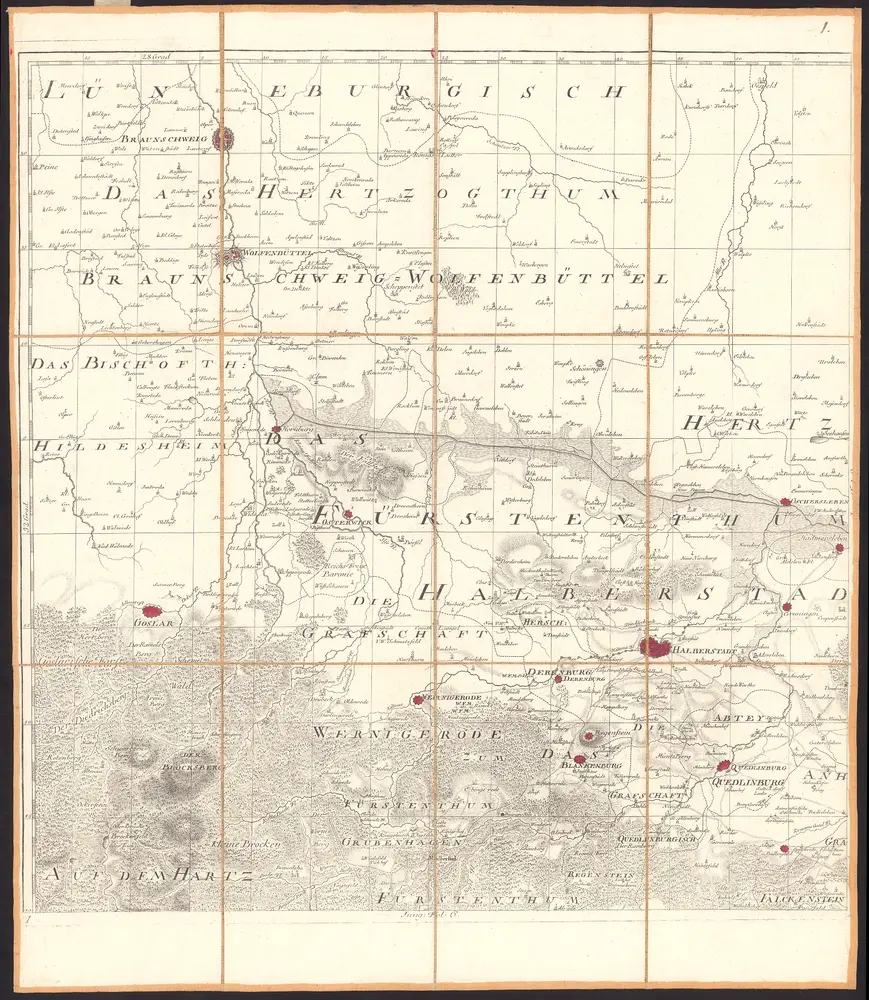 1. Gantz Neue Und Vollstaendige Geographische General=Charte vom Gantzen Churfürstenthum Sachsen mit allen einverleibten dazu gehörigen marggraffthümern, Fürstenthümern, Grafschafften, Stifftern und Herschafften auch andern fremden angrentzenden Laendern . . . 1763 . .