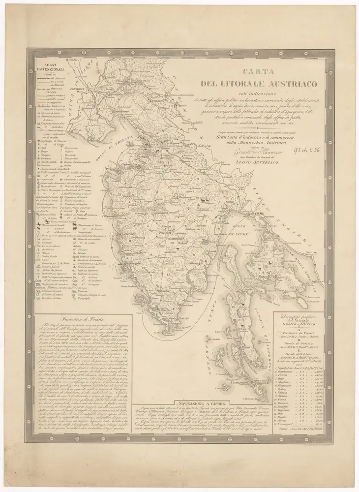 Carta del litorale Austriaco