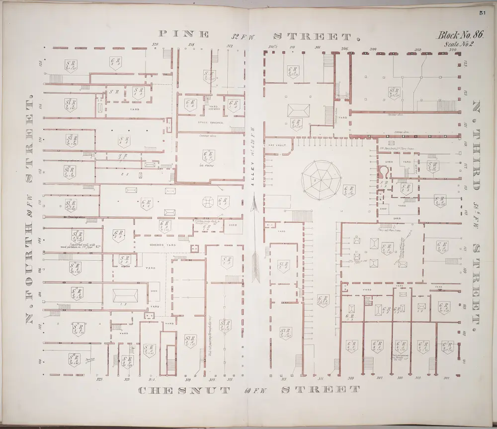 A. Whipple & Co.'s insurance map of St. Louis, Mo