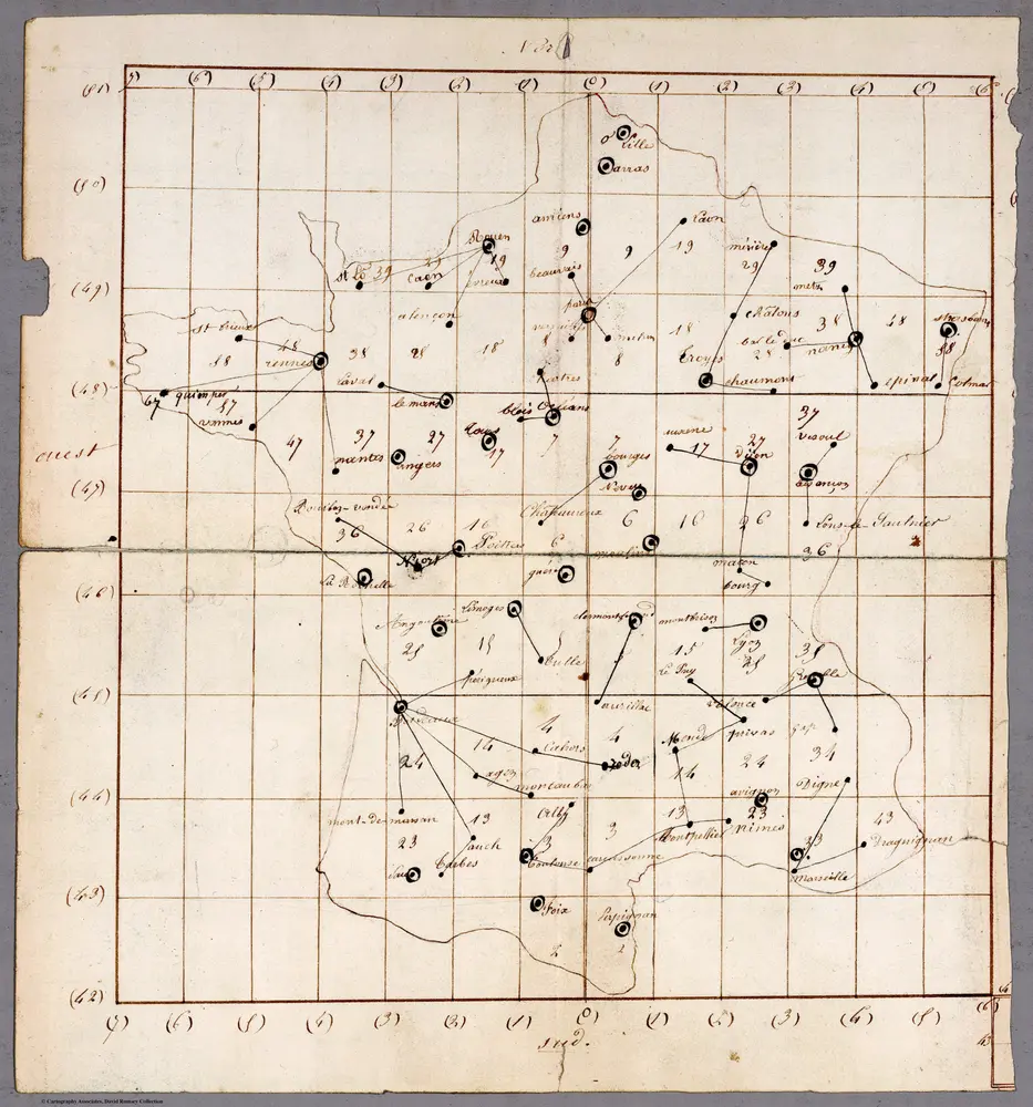 France, ms map