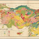 Geological map of Anatolia