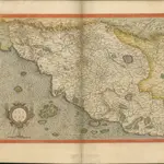 mapa z atlasu "Atlas Sive Cosmographicae Meditationes De Fabrica Mvndi Et Fabricati Figvra. Denuo auctos"