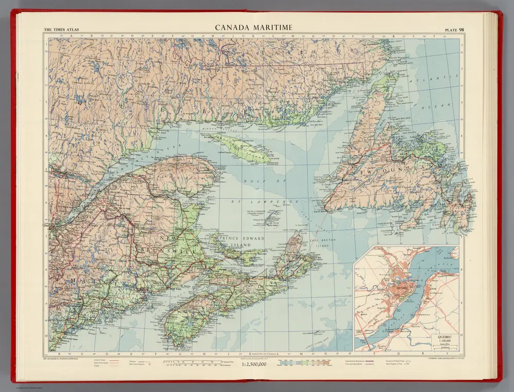 Canada Maritime, Plate 98, Vol. V