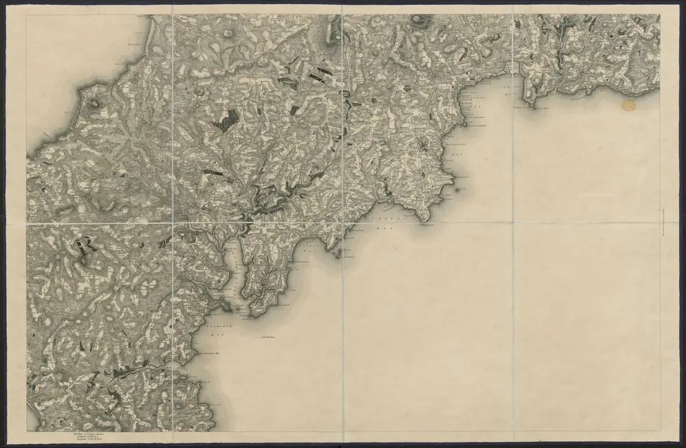 THIRD PART OF THE General Survey of England and Wales Containing the whole of CORNWALL And a portion of the adjoining county. /