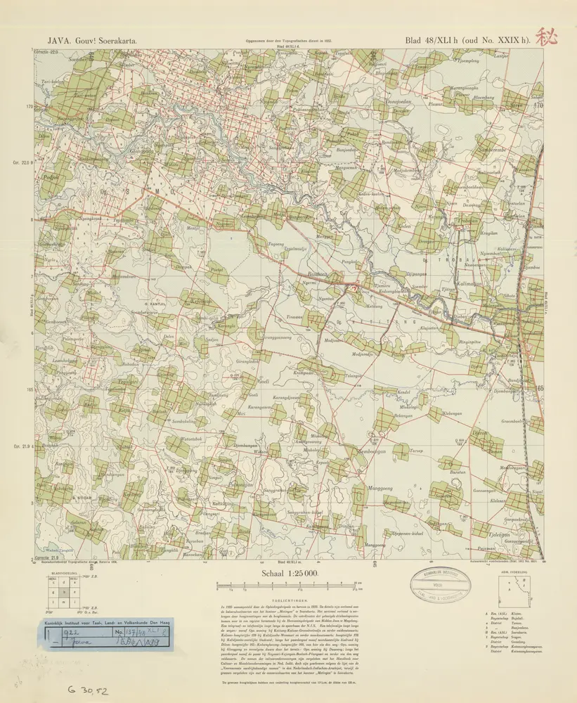 [Remboen] : opgenomen door den Topografischen Dienst in 1932 / Topografische Dienst