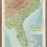 U.S.A. South-East, Plate 105, Vol. V