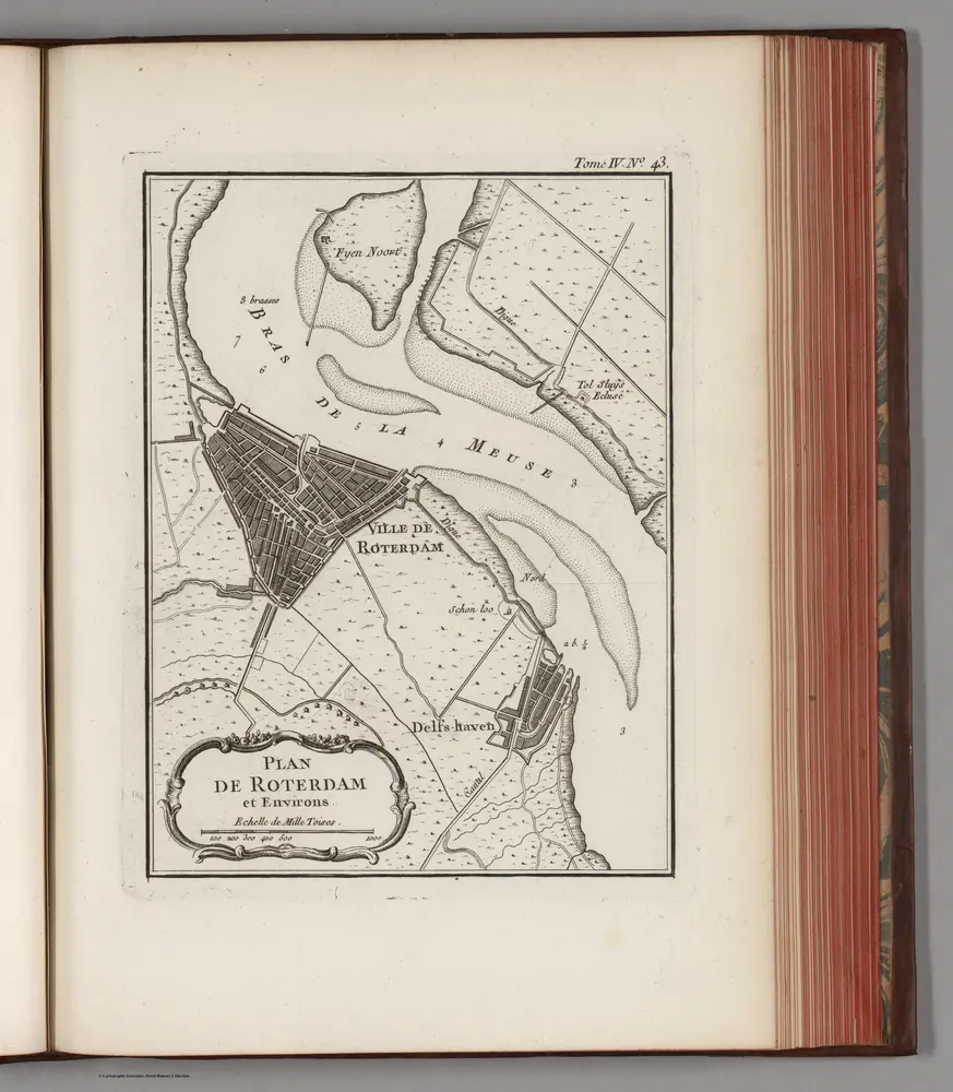 Plan de Roterdam et environs