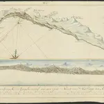 Geographise entworp van de kust van Granada in de Middelantse Zee gelegen, van Caap Mol to Caap Sacristief ...