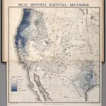 12. Mean monthly rainfall, December