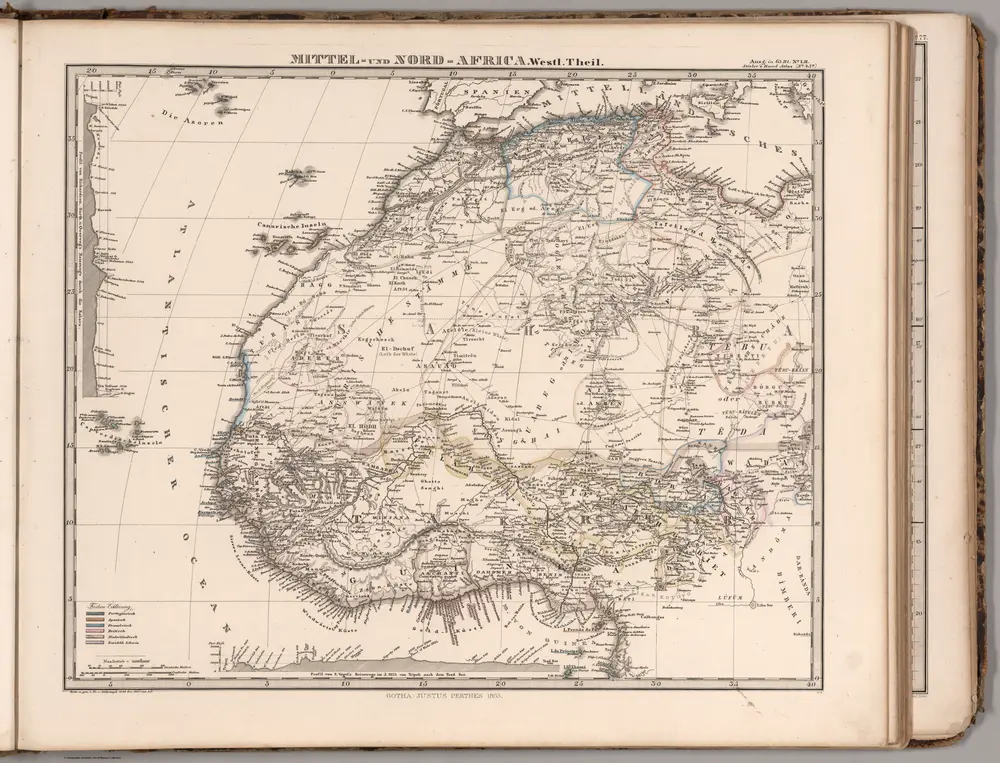 Mittel - und Nord-Afrika.  (West and Central Africa).