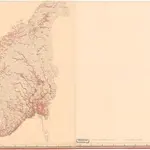 Statistikk kart 7 sør: Norvége. Lieux Habités