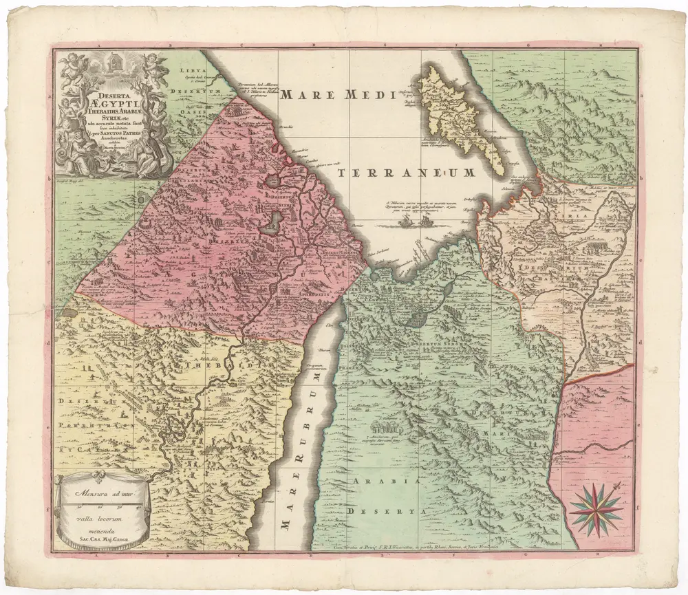 Deserta AEgypti, Thebaidis, Arabiae, Syriae, etc. ubi accurate notata sunt loca inhabitata per Sanctos Patres Anachoretas