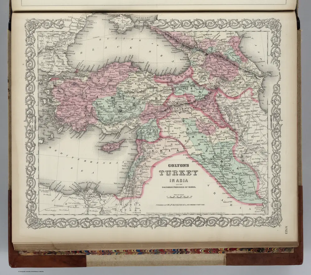 Turkey in Asia and the Caucasian Provinces of Russia.