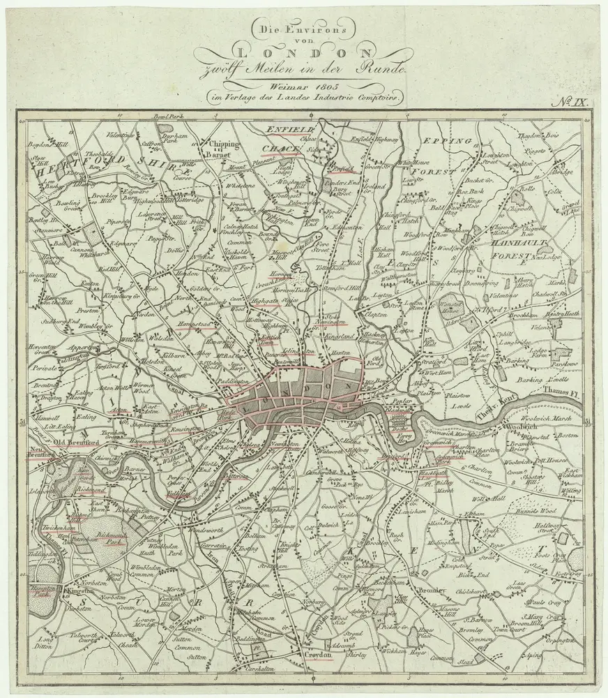 Die Environs von London